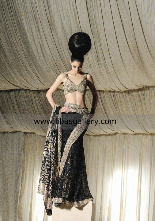  Black Williams Saree