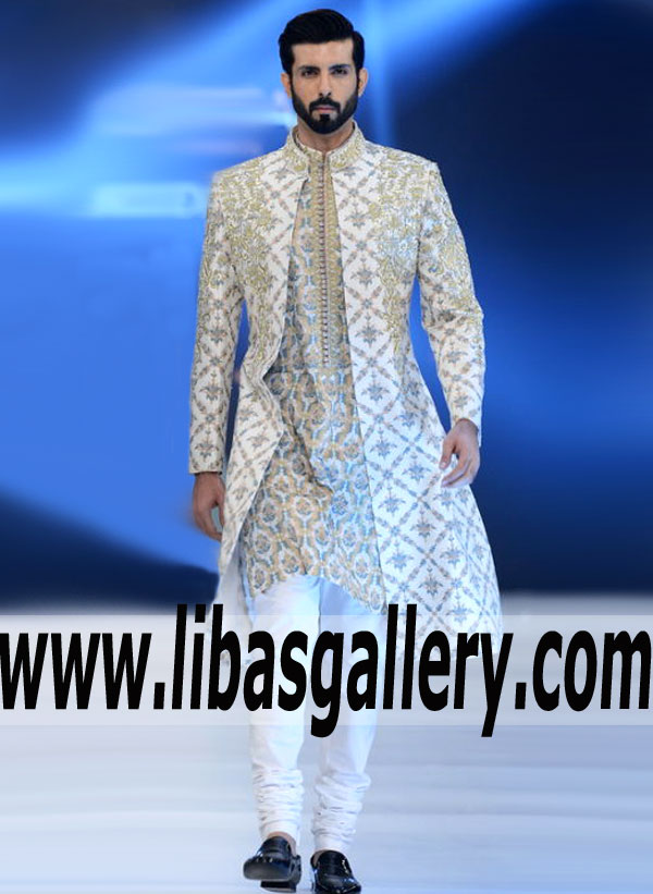 Royal Style Gold Embellished Button less wedding jacket for groom dulha nikan barat event shop online UK USA Canada Royal Style Gold Embellished Button less wedding jacket for groom dulha nikan barat event shop online UK USA Canada