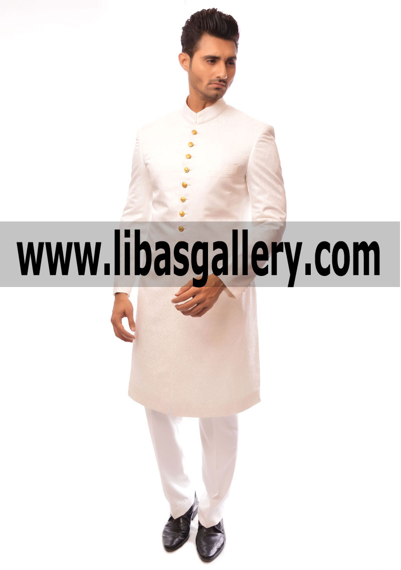 Considerable Wedding Sherwani Suit for Groom to Enjoy