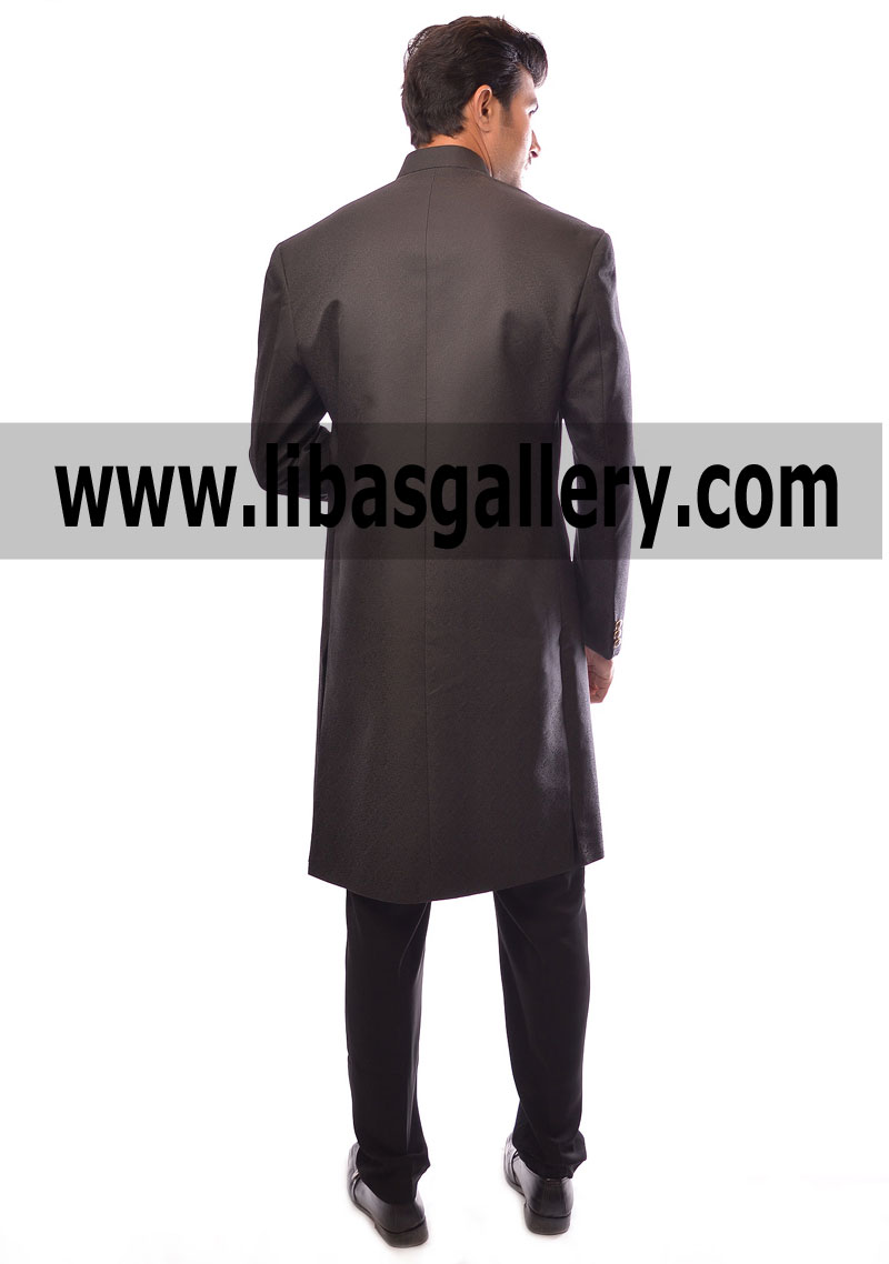 Commanding Groom Sherwani Suit for Wedding Fresh Face Dulha Nosha Groom 2017