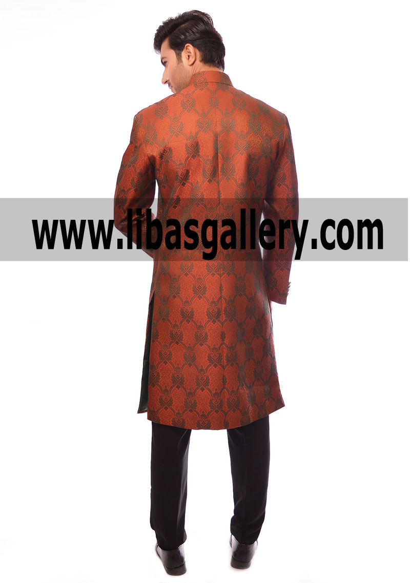Dulha Groom Journey Towards Wedding Nikah Day with Bride in Designer Sherwani Suit Collection 2017