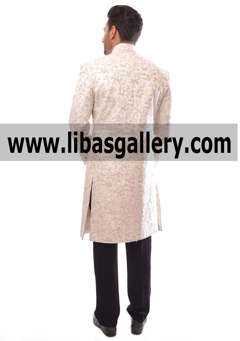 Buy latest Groom Shadi Sherwani Jamawar Banarsi for barat day