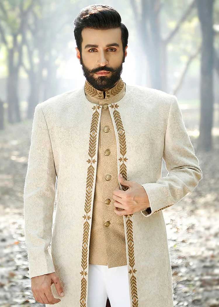 Amir Adnan Barat Nikah Sherwani Azfar Rehman model wearing serious Dulha Groom Achkan USA UK Canada Dubai Amir Adnan Barat Nikah Sherwani Azfar Rehman model wearing serious Dulha Groom Achkan USA UK Canada Dubai