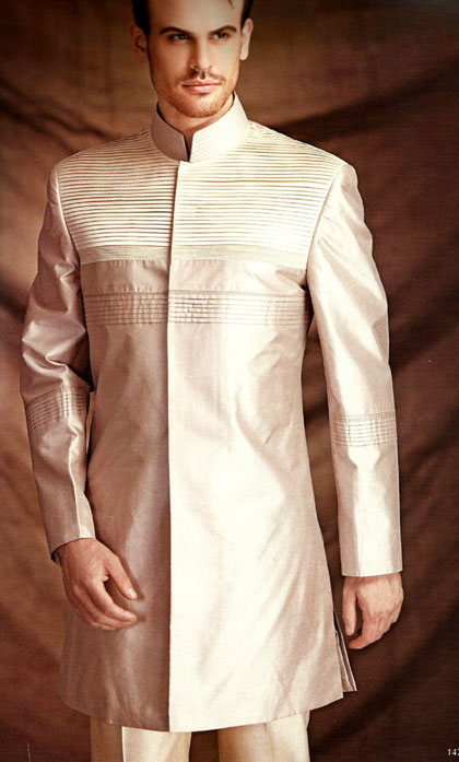 Off white Sherwani Angel