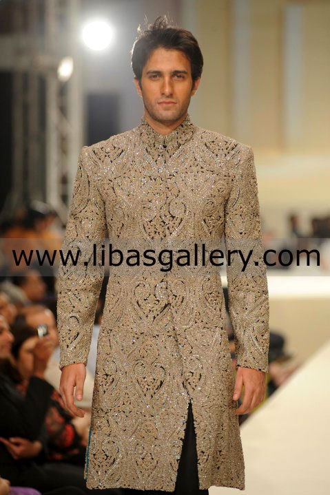 Black Hand work wedding sherwani for men shop online with inner suit UK USA Canada Black Hand work wedding sherwani for men shop online with inner suit UK USA Canada