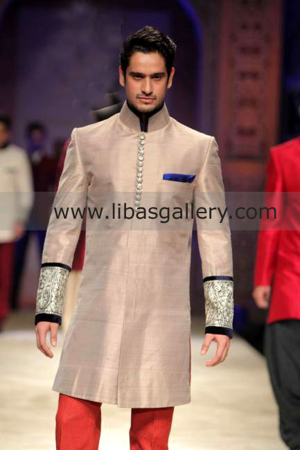 Pink Pearl Sherwani