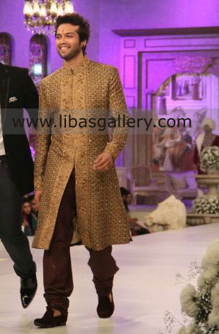 Beautiful Embellished Sherwani for arrange marriage for groom
