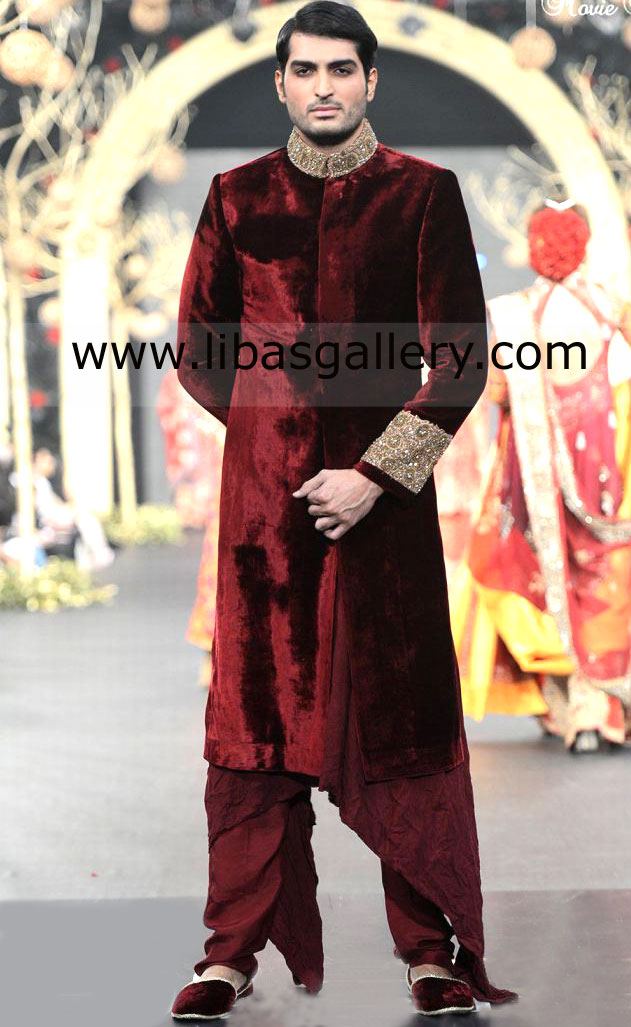 HSY Velvet Groom Sherwani Dresses Pakistan,HSY Wedding Sherwani Collection Houston Dallas USA HSY Velvet Groom Sherwani Dresses Pakistan,HSY Wedding Sherwani Collection Houston Dallas USA