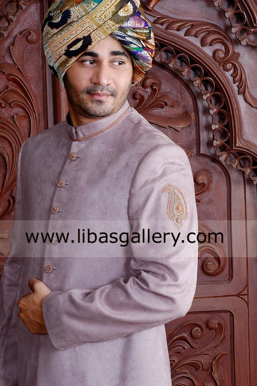Pakistani Designer Sherwani Style 315