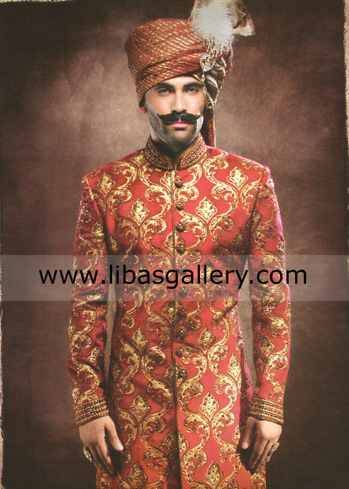 Indian Designer Sherwani Style 357
