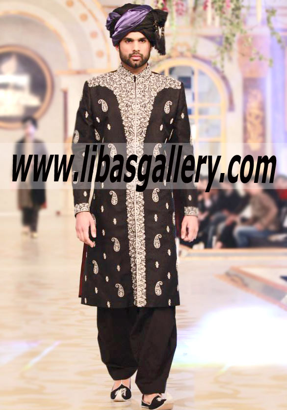 Humayun Alamgir Groom Sherwanis, Humayun Alamgir Groom Sherwani Latest Designs, Humayun Alamgir Pantene Bridal Couture Week Mens Sherwanis Prices Online Store in usa, uk, london, canada, saudi arab