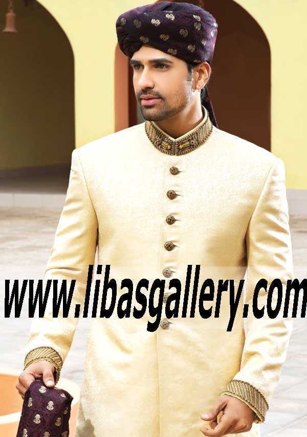 Pakistani Designer Sherwani Style 480