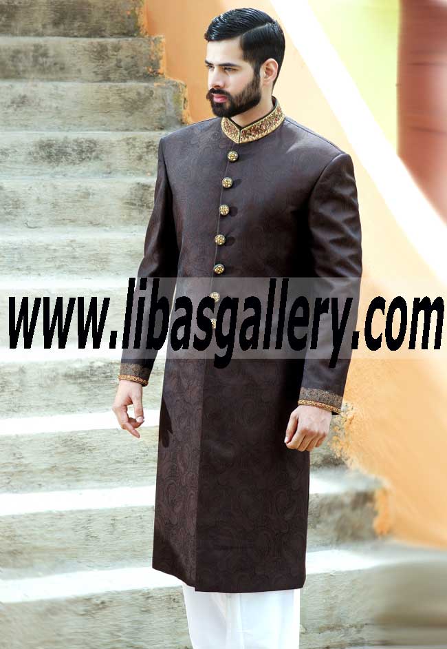 Amir Adnan jamawar Groom Sherwani Collection TBCW Men`s Collection Chicago USA 