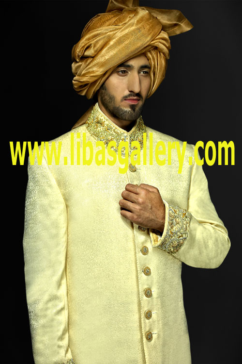 Trendy Groom Wedding Sherwani