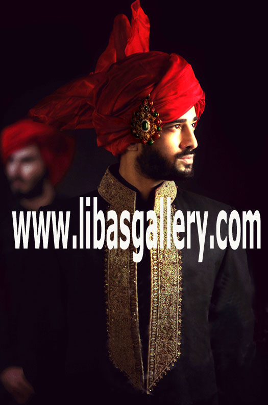 Bumper Groom Sherwani Style
