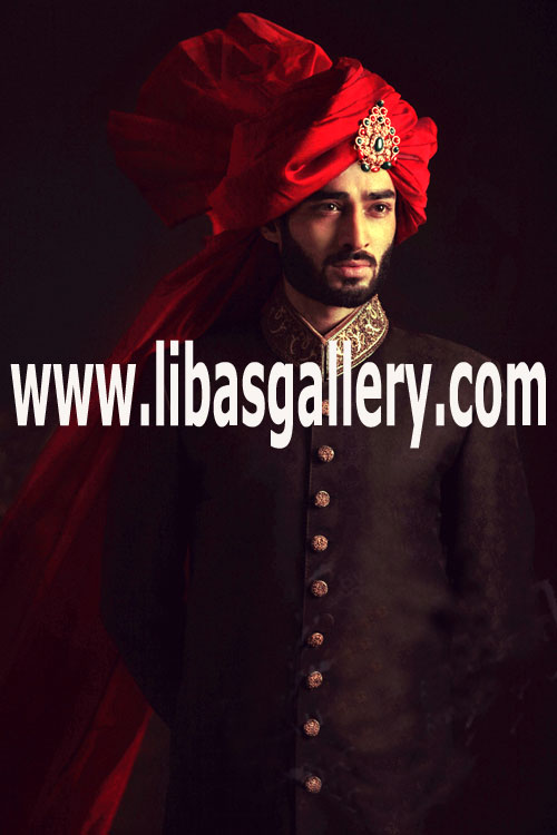 Superior Groom Wedding Sherwani