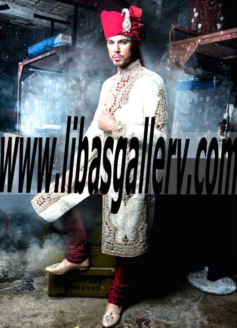 Wedding Sherwani for Groom 2016 19