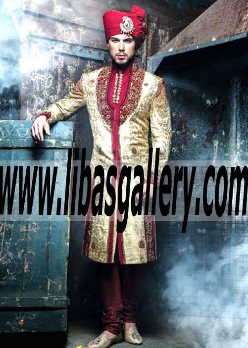 Embroidered sherwani in light shades for Dulha Groom perfect fitting stitching UK,USA,Canada,Australia,Oman Embroidered sherwani in light shades for Dulha Groom perfect fitting stitching UK,USA,Canada,Australia,Oman