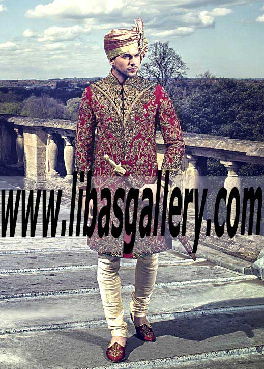 Mens Wedding Wear Sherwani Designs Collection 2016-2017 countless designers in Pakistan mind blowing dresses for Men 2016