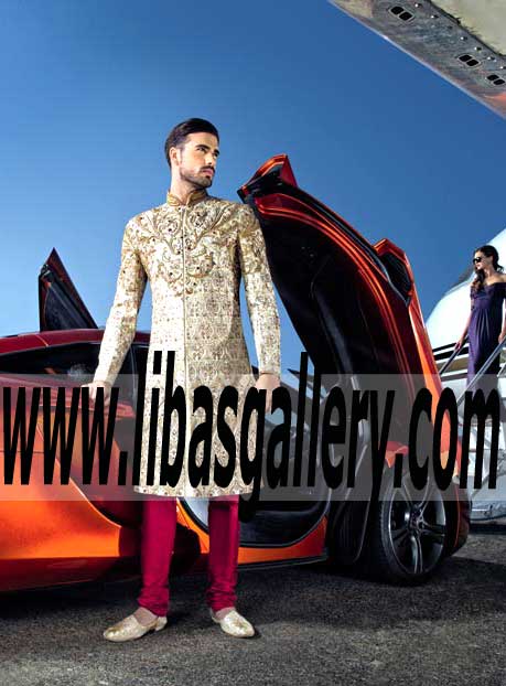 Wedding Sherwani for Groom 2016 49