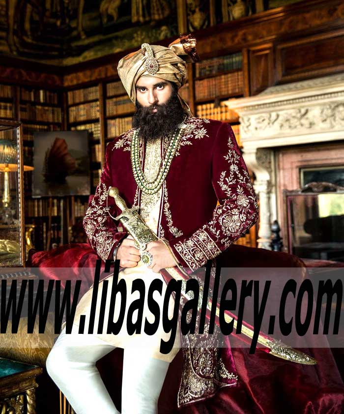 New Stylish Wedding Sherwani 1