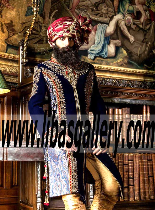 New Royal Wedding Sherwani 5