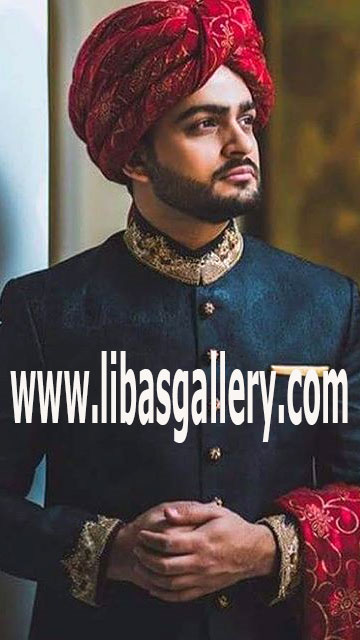 New Royal Wedding Sherwani 32