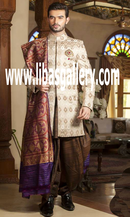 Perfect Groom Perfect Match Perfect Fitting online sherwani designs for Men Groom Dulha 2016 2017 Texas Toronto Canada