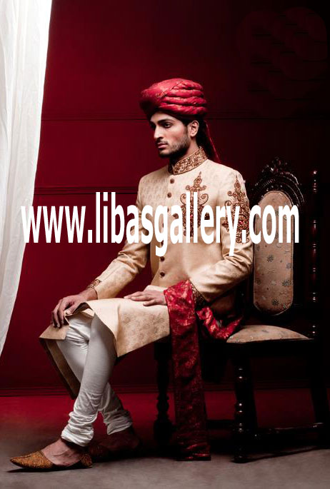 Passionate Groom Sherwani Design