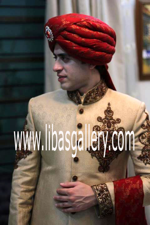 Passionate Groom Sherwani Design