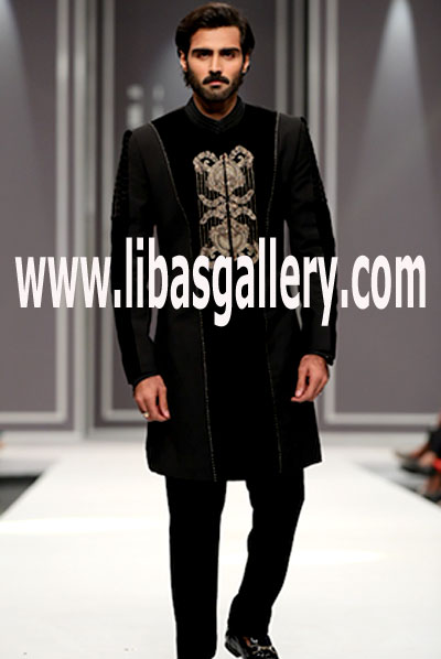 Dynamic Personality Groom in Sherwani Suit