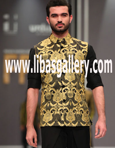 Good Looking Groom in Stylish Outfit With Kurta and Tulip Pants