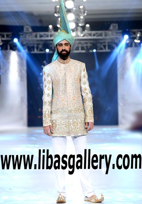 Eye Catching Designer Sherwani Suit Collection 2017