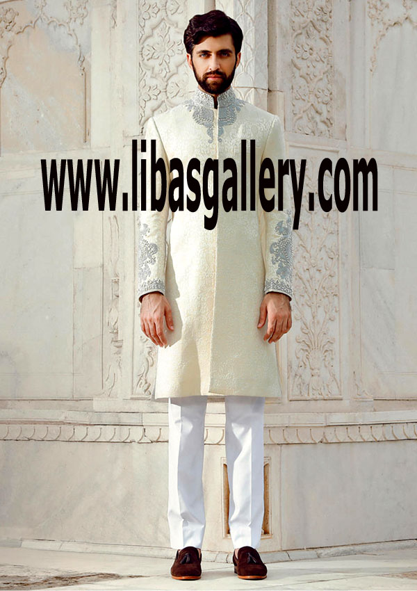 Wedding Sherwani Knee length New Arrival 2017 B