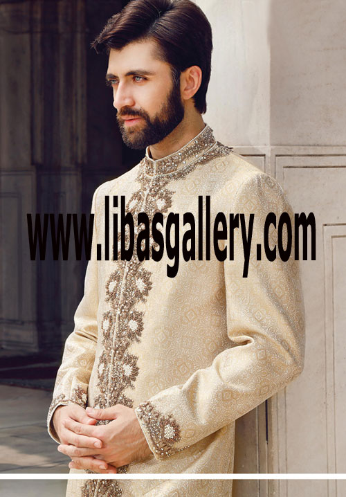 Wedding Sherwani Knee length New Arrival 2017 C