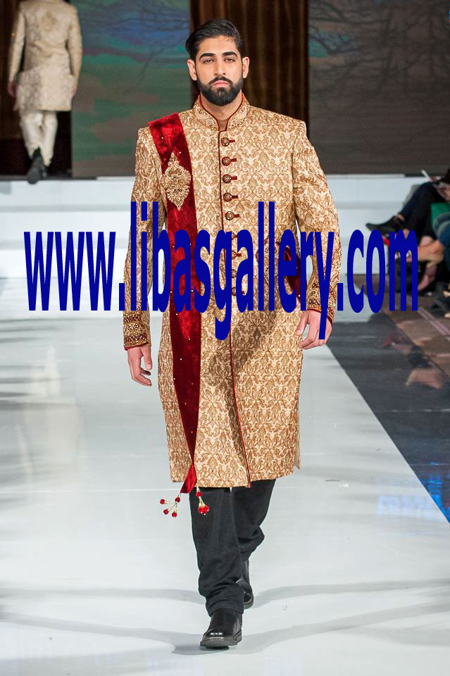 Comfortable Sherwani Suit for Groom for First Day Nikah Day Wedding Day 2017 to Feel like Prince among Guests of Wedding Pennsylvania Philadelphia USA Comfortable Sherwani Suit for Groom for First Day Nikah Day Wedding Day 2017 to Feel like Prince among Guests of Wedding Pennsylvania Philadelphia USA