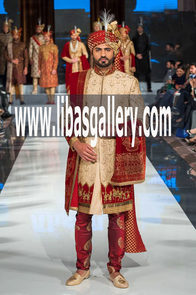 Embellished Groom Sherwani Suit Style no 21