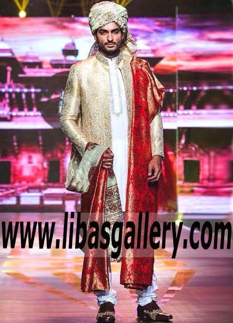 Sherwani Kingdom Men Collection 2017 Style 16