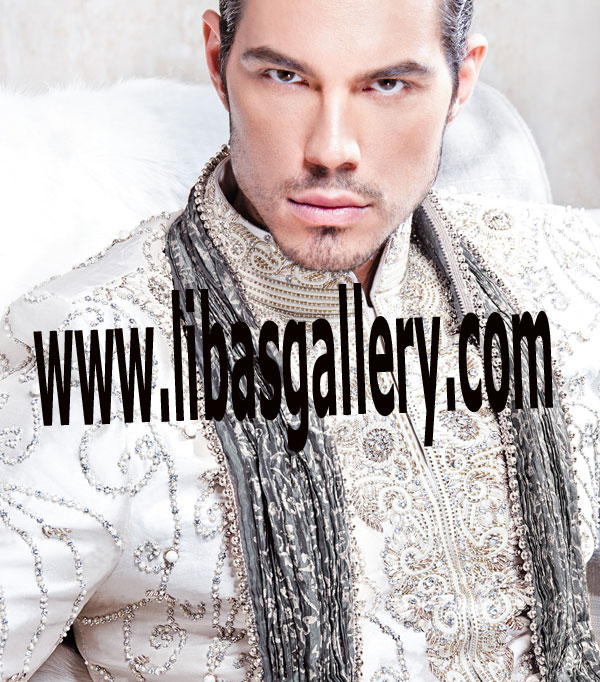 Latest Wedding Sherwani Collection 2017 6