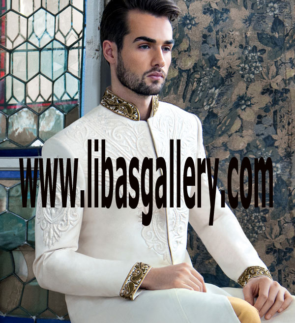 Latest Wedding Sherwani Collection 2017 11