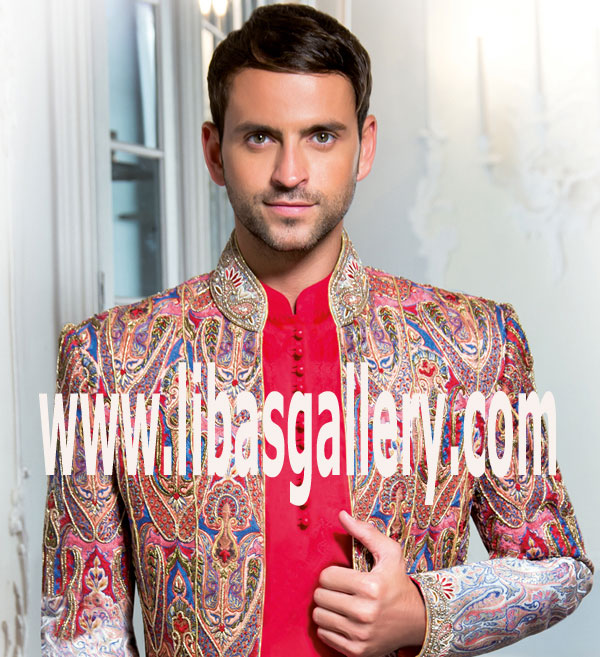 Latest Wedding Sherwani Collection 2017 19