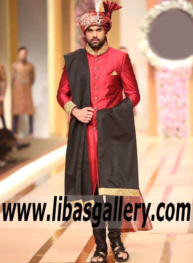 Latest Sherwani Suit Collection 2017 107