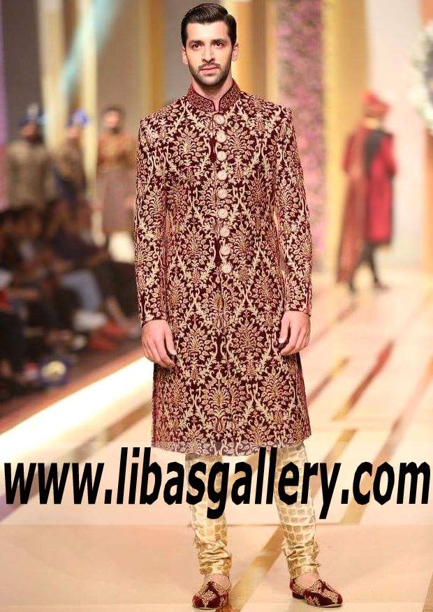 Latest Sherwani Suit Collection 2017 108