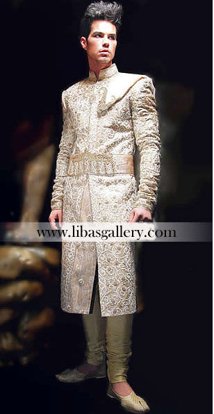 Sand Color sherwani