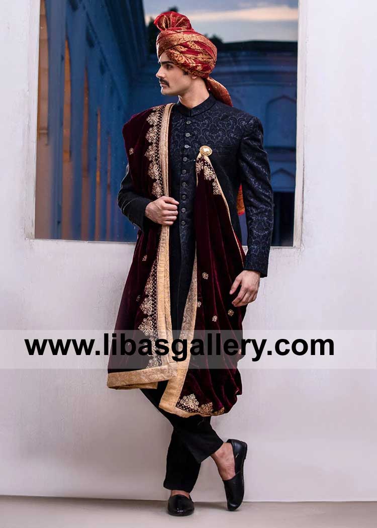 Traditional Classic Tap Shoe Occasion Men Sherwani Style