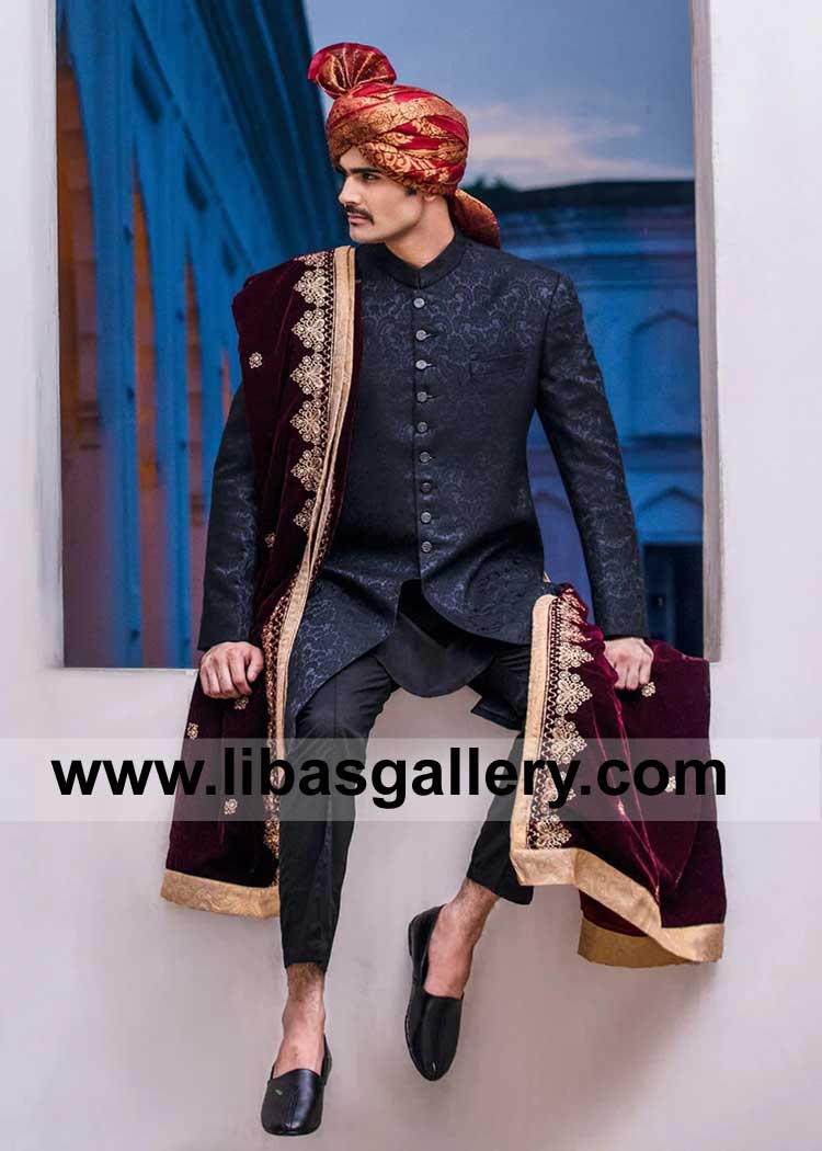 Traditional Classic Tap Shoe Occasion Men Sherwani Style