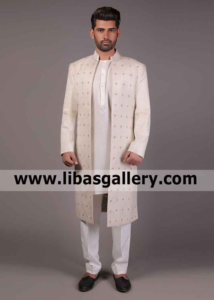 Groom Family loves Designer Wedding Sherwani