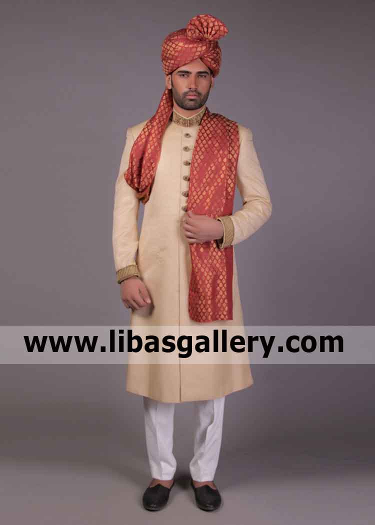 Abroad Settled Groom Nikah Wedding Jacket 