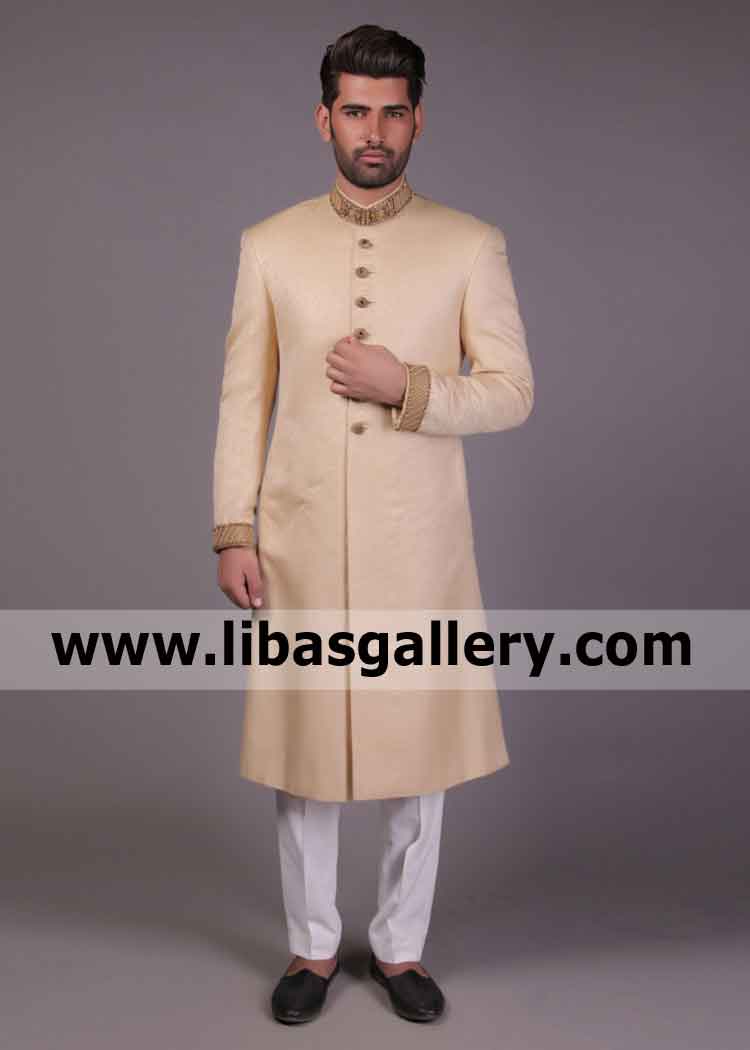 Abroad Settled Groom Nikah Wedding Jacket 
