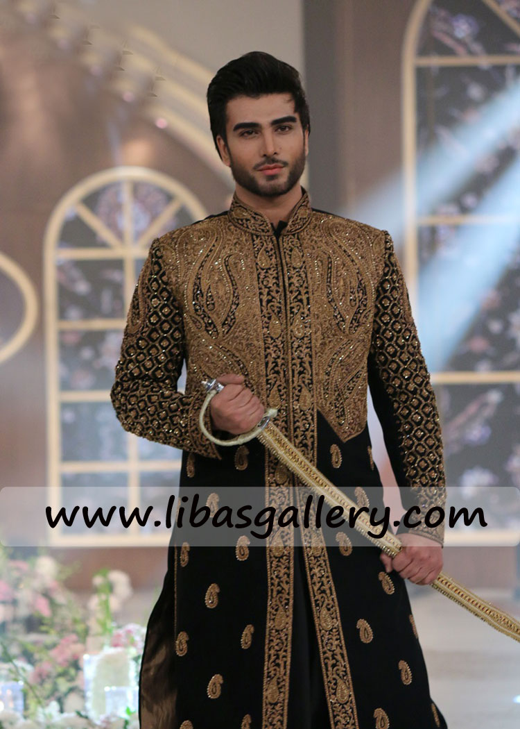 Maharaja Show Stopper Embellished Wedding Sherwani